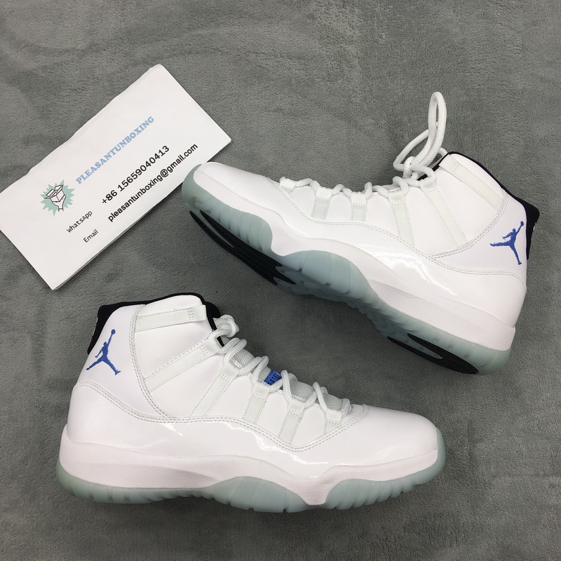 Authentic Air Jordan 11 Legend Blue